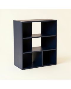 Sage Branch Desktop Shelving Unit - Navy (synthetic illustration; no displayed measurements)