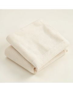 Stone Dell Bath Towel - Ivory (synthetic illustration; no displayed measurements)