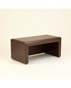 Lubin Faux Leather Storage Bench (synthetic illustration; no displayed measurements)