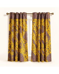 Ambesonne Moroccan Window Curtains (synthetic illustration; no displayed measurements)