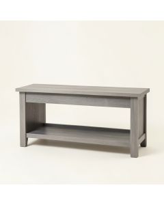 Ridge Bluff Indoor Bench - Gray (synthetic illustration; no displayed measurements)