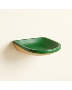 Flint Falls Wall-Mounted Cat Perch - Green (synthetic illustration; no displayed measurements)