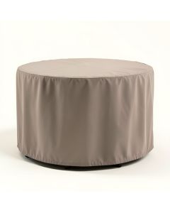 Round Water Resistant Patio Dining Set Cover With Lifetime Warranty (synthetic illustration; no displayed measurements)