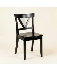 Elm Bluff Dining Chair - Black (synthetic illustration; no displayed measurements)