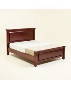 Adcock Solid Wood Low Profile Sleigh Bed (synthetic illustration; no displayed measurements)