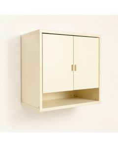 Sage Branch Wall-Mounted Laundry Cabinet - Cream (synthetic illustration; no displayed measurements)