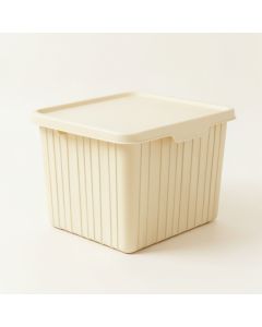 Slate Dale Closed Outdoor Storage Box - Cream (synthetic illustration; no displayed measurements)