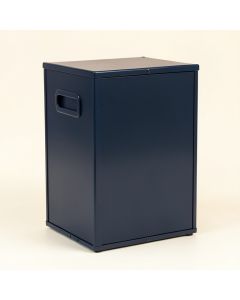 Dawn Branch Closed Outdoor Storage Box - Navy (synthetic illustration; no displayed measurements)