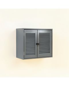 Hill Bluff Wall-Mounted Entry Cabinet - Gray (synthetic illustration; no displayed measurements)