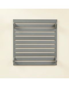 Ash Bluff Empty Wall-Mounted Tool Organizer Panel - Gray (synthetic illustration; no displayed measurements)