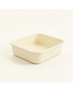 Linden Canyon Empty Under-Desk Cable Tray - Ivory (synthetic illustration; no displayed measurements)