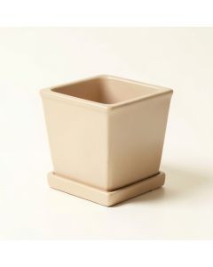 Dune Branch Empty Planter - Beige (synthetic illustration; no displayed measurements)