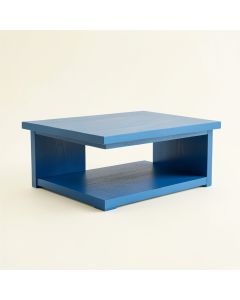 Pine Bend Narrow Outdoor Storage Bench - Blue (synthetic illustration; no displayed measurements)