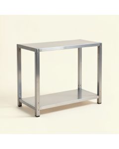 Altom X-Frame Metal Industrial Console Table (synthetic illustration; no displayed measurements)