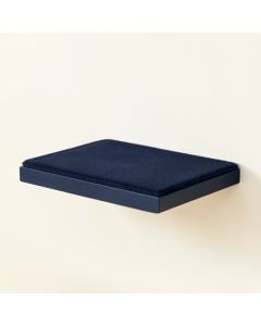 Stone Bridge Wall-Mounted Cat Perch - Navy (synthetic illustration; no displayed measurements)