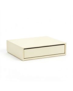 Vale Crest Desktop Monitor Riser - Ivory (synthetic illustration; no displayed measurements)