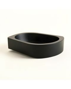 Bay Falls Wall-Mounted Cat Perch - Black (synthetic illustration; no displayed measurements)