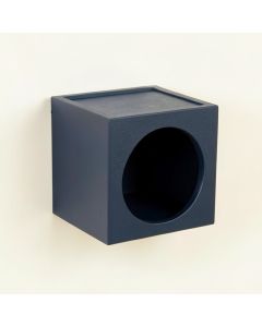Birch Brook Wall-Mounted Cat Perch - Navy (synthetic illustration; no displayed measurements)