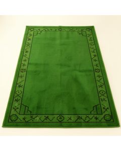 Elm Bluff Rectangular Area Rug - Green (synthetic illustration; no displayed measurements)