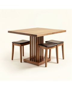 Lundell Bistro 5 Piece Pub Table Set (synthetic illustration; no displayed measurements)