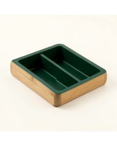 Meadow Branch Empty Pantry Drawer Organizer Insert - Green (synthetic illustration; no displayed measurements)