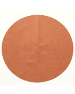 Willow Canyon Round Area Rug - Terracotta (synthetic illustration; no displayed measurements)