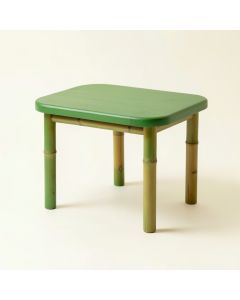 Ash Dell Compact Balcony Table - Green (synthetic illustration; no displayed measurements)