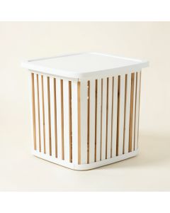 Spruce Bluff Laundry Hamper - White (synthetic illustration; no displayed measurements)