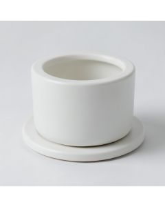 Ash Arc Empty Candle Holder (synthetic illustration; no displayed measurements)