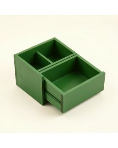 Dune Arc Empty Coffee-Station Organizer (synthetic illustration; no displayed measurements)