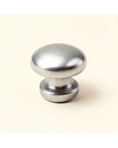 Reeded 1 1/4 '' Diameter Mushroom Knob (synthetic illustration; no displayed measurements)