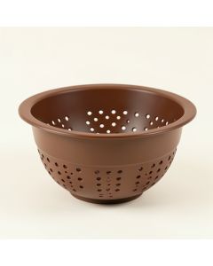 Kraus Kore Stainless Steel Wood 2 Piece Colander Set (synthetic illustration; no displayed measurements)