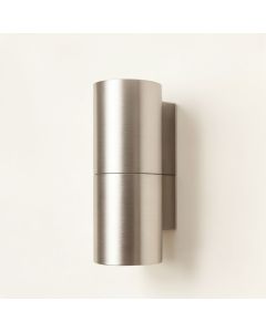 Elleisha 2 - Light Brushed Nickel Wall Sconce Light (synthetic illustration; no displayed measurements)