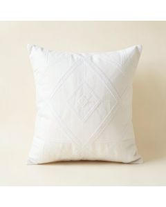 Bay Canyon Filled Accent Pillow - White (synthetic illustration; no displayed measurements)