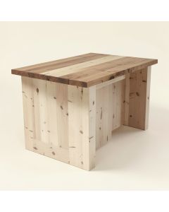 Meredith Kitchen Island With Butcher Block Top (synthetic illustration; no displayed measurements)