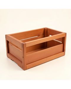 Juniper Bend Empty Furniture-Style Pet Crate - Terracotta (synthetic illustration; no displayed measurements)