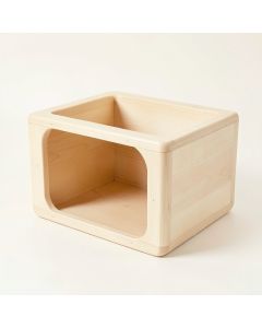 Briar Dell Empty Furniture-Style Litter Enclosure - Ivory (synthetic illustration; no displayed measurements)