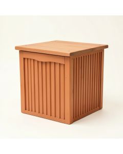 Birch Dale Closed Outdoor Storage Box - Terracotta (synthetic illustration; no displayed measurements)
