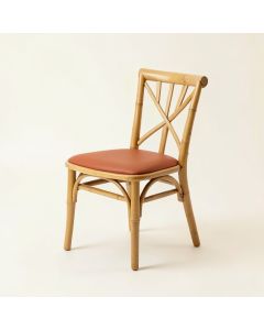 Fern Crossing Dining Chair - Terracotta (synthetic illustration; no displayed measurements)