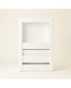 Dawn Brook Empty Vertical Garden Frame - White (synthetic illustration; no displayed measurements)