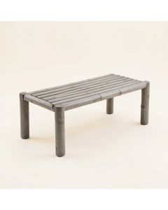 Aspen Falls Indoor Bench - Gray (synthetic illustration; no displayed measurements)
