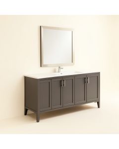 Lewiston 30 '' Single Bathroom Vanity Set (synthetic illustration; no displayed measurements)