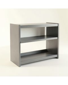 Cliff Bridge Desktop Shelving Unit - Gray (synthetic illustration; no displayed measurements)