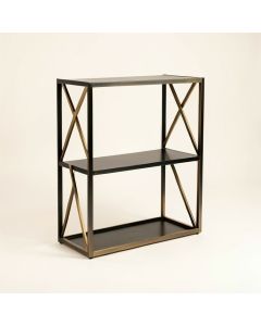 Lilyana 72 '' H X 40 '' W Steel Geometric Bookcase (synthetic illustration; no displayed measurements)