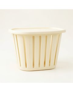 Shore Arc Laundry Hamper - Cream (synthetic illustration; no displayed measurements)