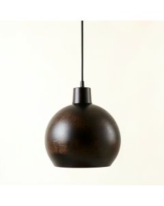 Birch Bridge Pendant Light Suspended From One Plain Cable - Black (synthetic illustration; no displayed measurements)