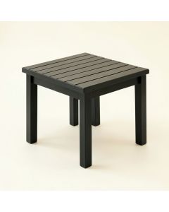 Olive Branch Compact Balcony Table - Black (synthetic illustration; no displayed measurements)