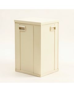 Laurel Bridge Closed Outdoor Storage Box - Cream (synthetic illustration; no displayed measurements)