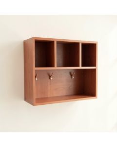 Olive Bluff Wall-Mounted Entryway Organizer Shelf - Terracotta (synthetic illustration; no displayed measurements)