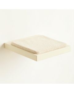 Hill Falls Wall-Mounted Cat Perch - Cream (synthetic illustration; no displayed measurements)